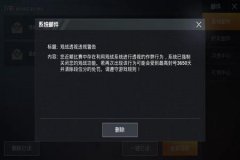 和平精英外挂被封是什么样子（和平精英外挂封号是什么样子）